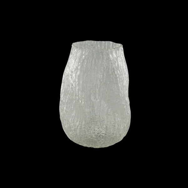 Lotus, Vase, dia18xH25cm, Clear